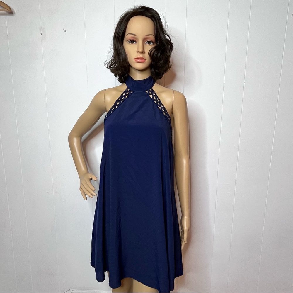 Lulus Size Medium Any Sway Shape Or Form Navy Blu… - image 2